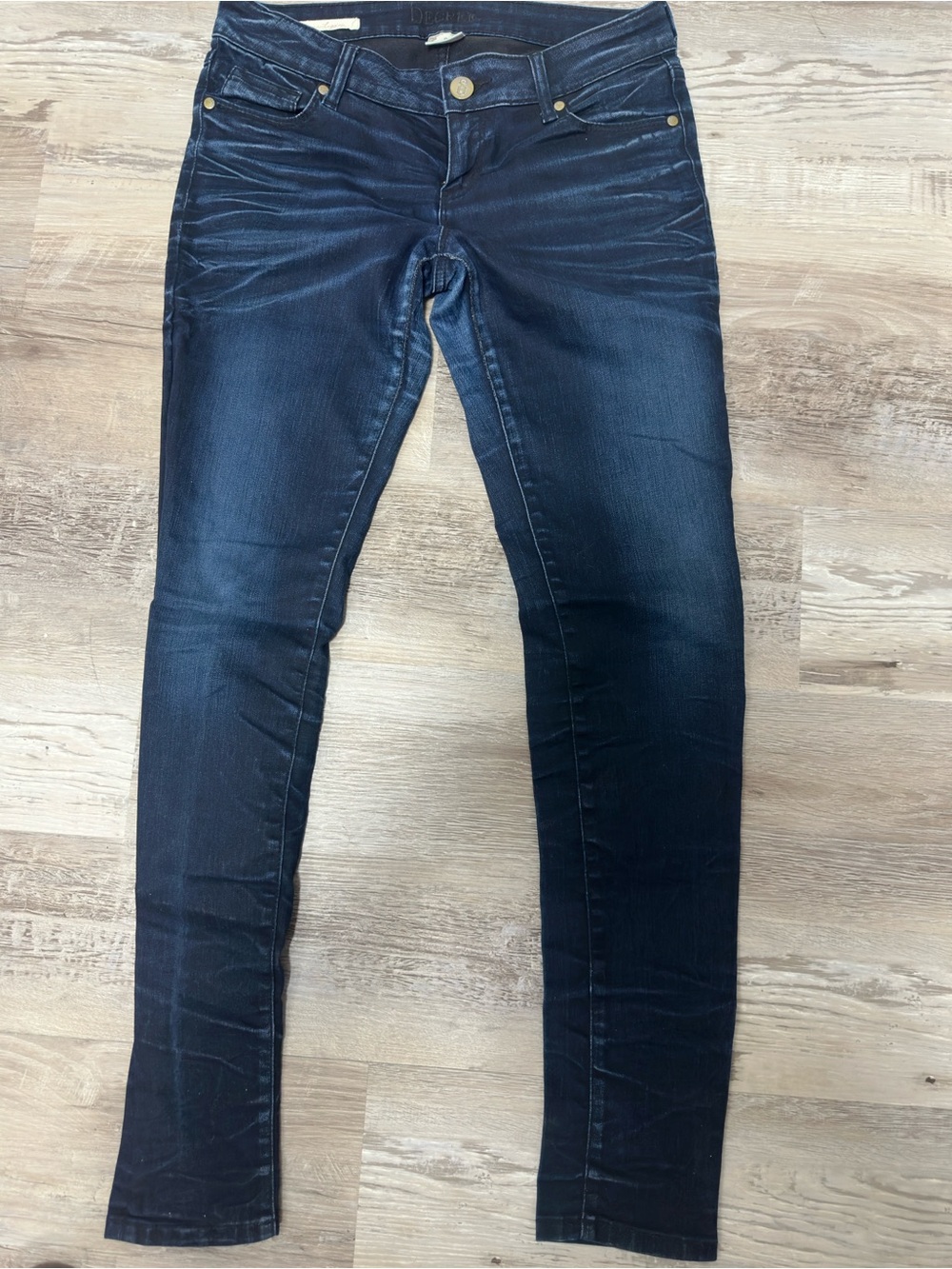 Decree Dark Indigo Skinny Jeans